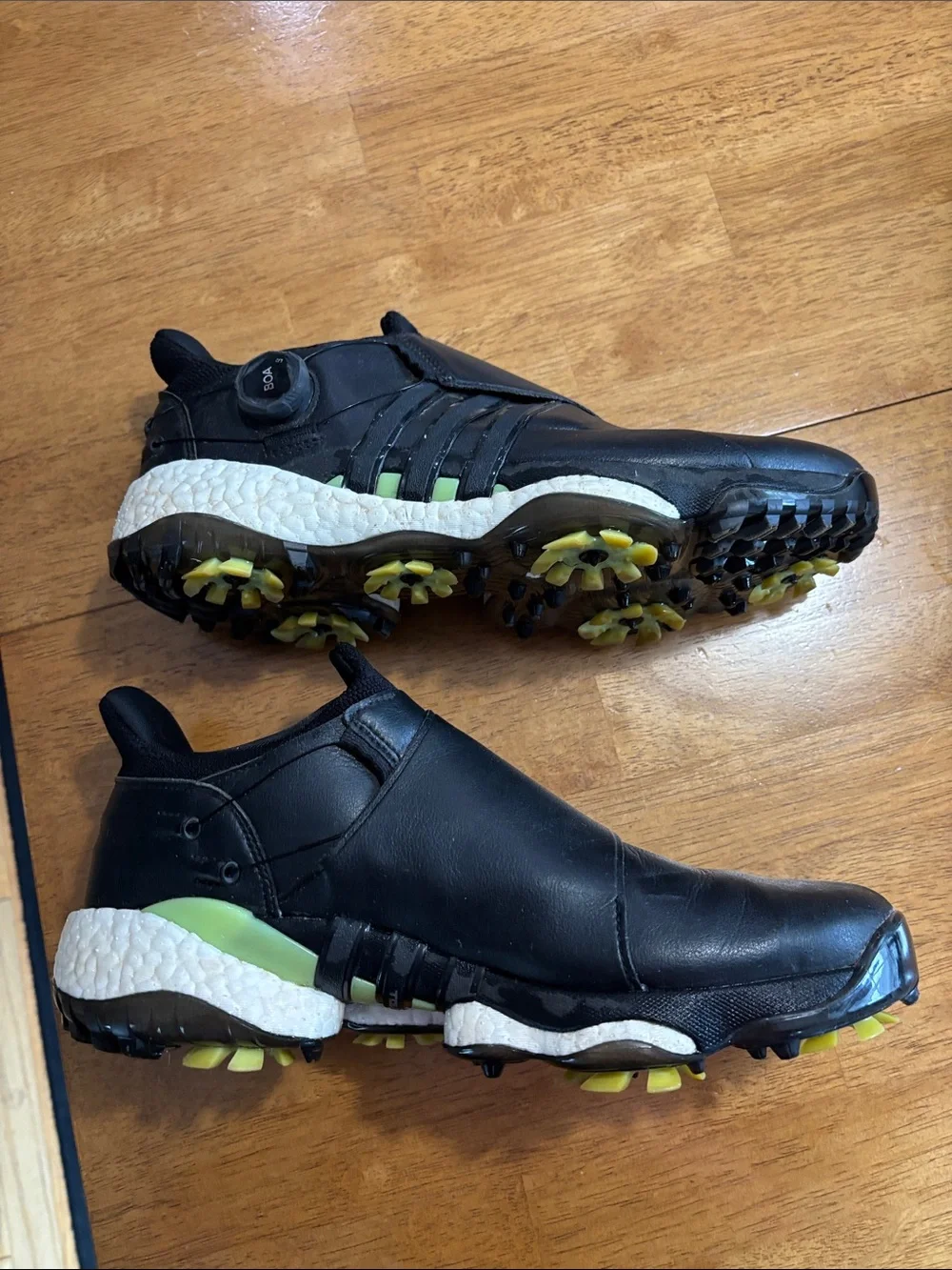 adidas Men’s Black golf shoes size 10